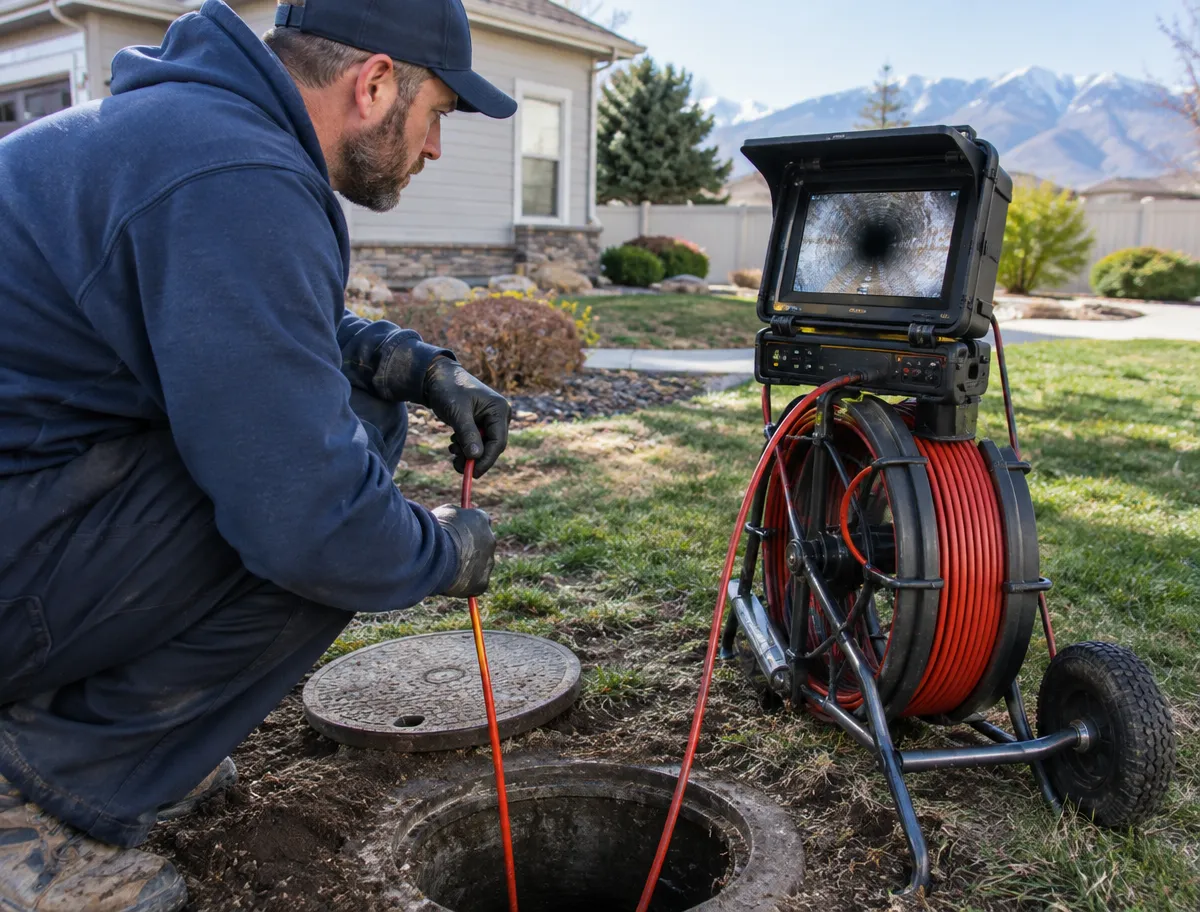 Cutaway comparison of the two trenchless methods: a resin liner curing inside an intact host pipe on one side, a bursting head fracturing the old pipe outward while pulling new HDPE pipe behind it on the other