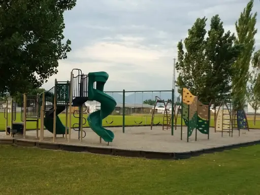 The playground looks calm and safe, just like when Rhino Rooter finishes cleaning your drains and fixing plumbing problems.