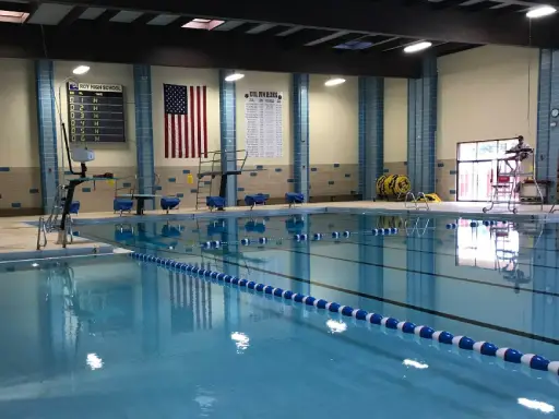 Rhino Rooter improved this pool area’s maintenance by upgrading pipes with trenchless sewer repair, keeping the space clean and efficient.