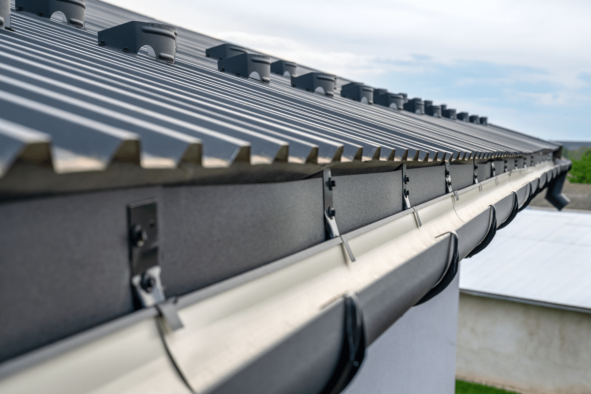 Rhino Rooter demonstrates how well-installed gutters help protect roofs and direct water away, making drain cleaning easier.