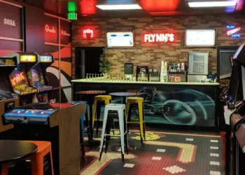 Rhino Rooter handles every job with care and expertise, just like this well-kept retro arcade thats ready for fun.