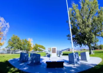 Rhino Rooter maintains a respected war memorial honoring veterans. The site is peaceful and shows pride for the community.