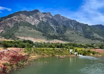 The image shows a clean and healthy pond in nature, showing how Rhino Rooter’s hydro jetting can leave pipes fresh and clear.